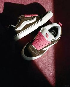 Brown Vans, Vans Outfit, Vans Store, Pink Vans, Dramatic Style, Shoes Outfit Fashion, Fancy Shoes, Shoe Inspo, Girly Shoes