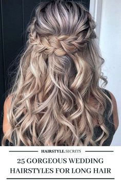 Hairstyles Unique, Rustic Wedding Hairstyles, Wedding Hairstyles Bridesmaid, Cute Curly Hairstyles, Hair Flow, Hairstyles Braided, Unique Hair, Wedding Hairstyles Half Up Half Down, 4c Hair