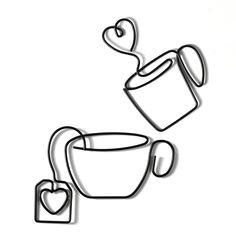 PRICES MAY VARY. What's included: the package includes 2 pieces of metal coffee cup wall decors , and the enough quantity and a nice combination can meet your home wall decoration needs. Proper dimension: the metal coffee cup wall art measures approx. 10.5 x 15 cm/ 4.13 x 5.91 inches and 12 x 17 cm/ 4.72 x 6.69 inches, which the proper size can well match with the empty wall,these coffee wall ornaments will add fun touches for your coffee station. Proper dimension: the metal coffee cup wall art Coffee Shop Lounge, Metal Coffee Sign, Coffee Cup Wall Art, Tea Supplies, Wall Art Coffee, Coffee Bar Sign, Dining Office, Coffee Wall Decor, Coffee Sign