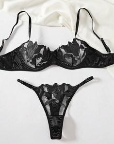 This Black Classy Lingerie Set is crafted from luxurious silk for a comfortable and elegant feel. The black color adds a touch of sophistication while the design exudes class. Experience ultimate comfort and style with this must-have lingerie set. Classy Lingerie, Black Lace Lingerie, Lingerie Catalog, Lingerie Set, Women Lingerie, Lingerie, Silk, Women Shopping, Black