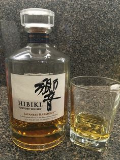 HIBIKI Suntory Whisky Japanese Harmony 43% Alc by Vol (86 Proof) 750ml Hibiki Whisky, Suntory Whisky, Japanese Whisky, Cartoon Wallpaper Iphone, Post Ideas, Single Malt