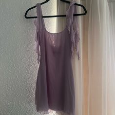 Size Xs Never Worn, But No Tags Super Flattering, Tight Mini Dress Stretch Material Sold Out Online Shifting Closet, Purple Mini Dress, Tell Me Now, Tight Mini Dress, Dress Stretch, Purple Mini Dresses, White Fox Boutique, Lilac Color, White Fox