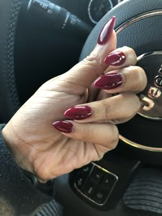 Cranberry Almond Nails, Dark Raspberry Nails, Berry Color Nails, Berry Nail Color, Berry Colored Nails, Raspberry Nail Color, Berry Pink Nails, Cranberry Red Nails, Cranberry Nails Fall