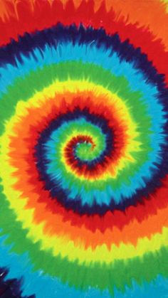 a multicolored tie - dyed background that looks like a spiral