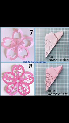 instructions to make paper snowflakes with scissors