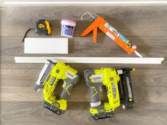 Tools you need for hallway DIY board and batten accent wall Bathroom Board And Batten, Diy Wainscoting