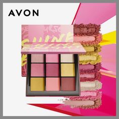 Avon Argentina, Rich Burgundy, Eye Palette, Hello Gorgeous, Bubble Bath, Shine Bright, Makeup Inspo