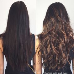 Long Brunette Hair With Highlights Brunette Hair With Highlights, Long Brunette, Hair Color Balayage, Balayage Highlights, Dark Blonde, Ash Blonde, Hair Envy