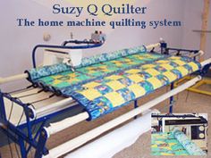 an image of a hospital bed with the words suzy q quilter on it