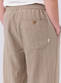 Whether you're dressing up for a formal occasion or keeping it casual, the Boxy Suit Pant in Herringbone is a staple. Constructed on a premium suiting fabric with a 90's inspired baggy fit Elastic waistband Regular rise Fabric Drawcord Front Pleats Relaxed seat and thigh Casual Pinstripe Pants For Work, Casual Pinstripe Pants With Welt Pockets, Suiting Fabric, Suit Pant, Congo Kinshasa, Vanuatu, Zambia, Equatorial Guinea, Baggy Fits