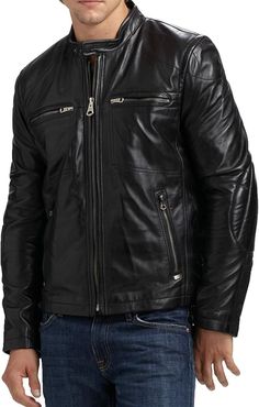 Untitled Document Item Description The Jacket is made of 100% Authentic Real Leather. Available in all sizes and colors. The Jacket comes with high quality hardware, Pockets and Color as per picture shown. Jacket has satin lining inside for better comfort and style. Super soft and ultra smooth, this genuine King Leathers jacket will elevate your look to the next level. All our jackets are timeless basics with a comfortable fit. Leather is our passion we source the best leather skins that are sof Leather Jacket Biker, Winter Riding, Timeless Basics, Best Leather, Leather Skin, Vintage Leather Jacket, Leather Jacket Black, India Fashion, Nice Leather