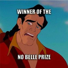 an image of a cartoon character with the caption winner of the no pelle prize