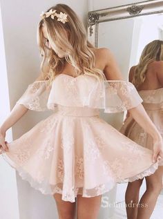 Navy Wedding Dress, Maroon Prom Dress, Homecoming Dresses Lace, Cute Homecoming Dresses, Pink Homecoming Dress, Lace Party Dresses, Cute Prom Dresses