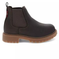 Levi's Kids Buckley Wx Unisex Chelsea Boot New No Box Boys Size 3 Easter Shoes Kids Boots Casual Non-slip Boots For School, Easter Shoes, Brown Winter Boots, High Top Boots, Brown Sneakers, Boys Boots, Boys Sneakers, Chelsea Boot, Kids Boots