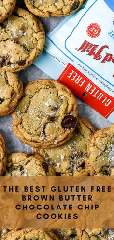 the best gluten free brown butter chocolate chip cookies