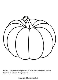 a black and white drawing of a pumpkin with the words, color it in spanish