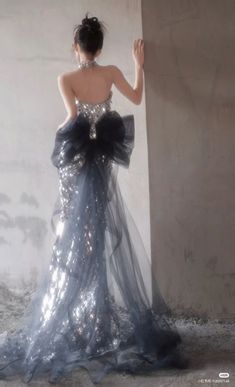 Prom Dress Ribbon, Boujee Prom Dresses, Douyin Prom Dress, Prom Dress Inspo, Fairytale Dress, Celebrity Dresses