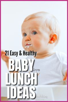 baby lunch ideas for babies and toddlers are easy to do with the help of moms