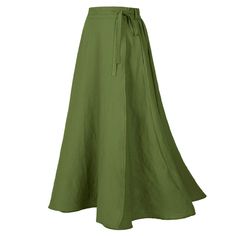 PRICES MAY VARY. Plus Size Linen wrap Skirt is made of the Linen cotton fabric, more stylish and comfortable to wear. Package includes:1 Plus Size Linen Wrap Skirt Classic Style:Linen Wrap around Skirt has a tie wrap closure, and two functional sides pockets. Occasion:The A line Linen Maxi skirt suits for casual daily wear,beach, vacation, wedding, renaissance,victorian theme party, halloween cosplay, etc. Cold hand wash, do not tumble dry, using mild soap,no bleach.Please refer to our size char Victorian Theme, Linen Skirts, Casual Maxi Skirt, Maxi Skirt Vintage, High Low Maxi Skirt, Linen Wrap Skirt, Skirts Casual, Crochet Maxi Skirt, Vacation Wedding