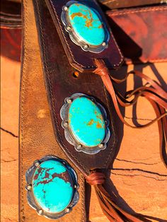 Ultimate concho tie belts. Never worry about finding that perfect dress belt again! Simple design on beautiful vintage leather. Our Ultimate choice for evening or a day shopping at the NFR! So amazing in fit finish and feel. Long deerskin tassels are strong yet flowy. Our Kingman conchos are huge and set in solid sterling. Native Made. Reclaimed Ranch leather is lined and ready to wear with ANYTHING! These can take a few weeks to make, please contact if you are in a rush. Artisan Concho Belts With Adjustable Fit, Artisan Belts With Concho And Adjustable Fit, Artisan Adjustable Belts With Concho, Artisan Adjustable Concho Belts, Rustic Adjustable Belt With Concho Detail, Rustic Adjustable Concho Belt, Tie Belts, Size Matters, Dress Belt