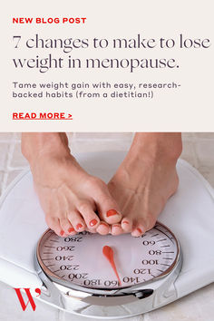 Weight gain is one of the most common side effects of menopause. And while it’s entirely natural for all bodies to change with age, it’s also normal to be overwhelmed by these changes. So if you’ve put on a few stubborn pounds lately and nothing you used to do to maintain a consistent weight works anymore, it’s likely time to change your approach.  But have no fear! With simple lifestyle changes backed by research, you can feel confident in your menopause weight loss journey. Menaposal Belly Diet, Menopausal Weight Gain Remedies, Premenopausal Diet, Weight Loose Tips, Low Estrogen Symptoms, Control Cravings, Low Estrogen, Simple Lifestyle, Put On Weight