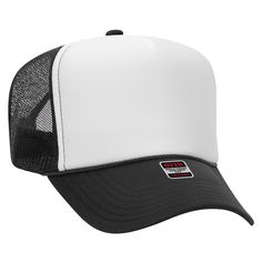 PRICES MAY VARY. Crafted with meticulous attention to detail, this best-selling trucker hat is the ultimate accessory for daily wear and customization. The materials of this hat include a high-quality polyester front, traditional nylon mesh back, and a comfortable sponge panel with soft cloth lining to keep you cool and comfortable throughout the day. The adjustable strap at the back ensures a snug and personalized fit that caters to a variety of head sizes. The slightly curved brim and high str Classic Trucker Hat With Curved Brim For Sports Events, Classic Six-panel Trucker Hat For Streetwear, Trucker Baseball Cap With Curved Brim, Trucker Style Snapback Baseball Cap, Classic Trucker Cap, Classic Adjustable Trucker Hat, Trucker Snapback Hat With Flat Bill, Black Trucker Snapback Hat Six-panel, White Trucker Hat For Streetwear