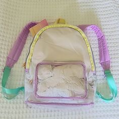 Nwt Target X Stoney Clover Backpack. Mint Backpack, Princess Backpack, Clear Backpack, Cotton Purse, Orange Backpacks, Backpack Outfit, Flap Backpack, Pink Backpack, Classic Backpack