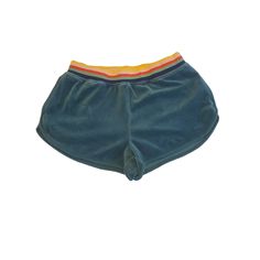 Get Ready For Some Retro Style With These Wild Fable Women's Green Mid-Rise Velour Track Shorts. The Striped Pattern, Pull-On Closure, And Stretch Waist Accents Make Them Perfect For Casual Occasions, Whether It's Summer, Fall, Or Spring. The Flat Front, Athletic Fit, And Pockets Add Both Style And Functionality. Made Of A Polyester-Cotton Blend Fabric With A Medium Wash, These Shorts Are Machine Washable And Easy To Care For. They Come In Size Medium And Are Brand New With Tags. Perfect For Any Retro Bottoms With Elastic Waistband For Loungewear, Retro Loungewear Bottoms With Elastic Waistband, Retro Short Bottoms With Elastic Waistband, Retro Short Length Loungewear Bottoms, Retro Bottoms With Elastic Waistband, Retro Loungewear Shorts, Retro Relaxed Fit Bottoms With Elastic Waistband, Vintage Loungewear Bottoms With Elastic Waistband, Retro Relaxed Fit Loungewear Bottoms