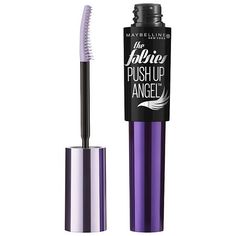 Get The Falsies push-up effect, now with a perfect winged look! Lashes look full, flared and lengthened, root to tip. Ophthalmologist tested. ; Push-up wing brush sweeps lashes to the side, while lifting and plumping from the roots Styling mascara formula holds the lifted wing look in place Waterproof mascara formula Removes easily with Maybelline New York Oil-Free Makeup Remover Push Up Angel Mascara, Mascara Maybelline, Maybelline Falsies, Maybelline Mascara, Curling Mascara, Dramatic Eye Makeup, Blackest Black, Oil Free Makeup, Mascara Tips