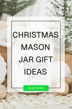 This pin showcases creative Christmas mason jar gift ideas featuring festive treats and decorative candles. Perfect for unique holiday gifting, this visual inspiration emphasizes fun DIY concepts.