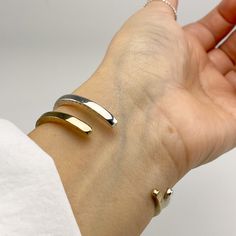 Hand-hammered cuff open bracelet, the Kamal is classic with a little roughness. Length: Open and adjustable. Material: Sterling silver. Hammered Cuff Bracelet, Hammered Bracelet, Brass Cuff Bracelet, Brass Cuff, Statement Bracelet, Silver Cuff Bracelet, Hammered Silver, Silver Cuff, Vintage Charms