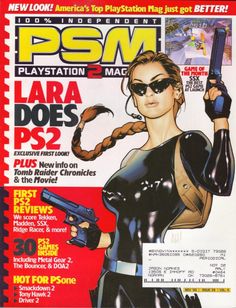 Ps2 Magazine, Old Magazine Covers, Gaming Magazine, Angel Of Darkness, Reading Video, Game Ads, Gaming Magazines