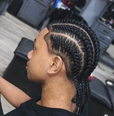 Cornrows With Taper, Corn Rows For Black Men, 4 Braids For Men, 4 Cornrows Braids, Corn Row Braids