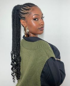 Cornrow Updo Hairstyles, Long Cornrows, Cornrows Natural Hair, Κούρεμα Bob, Braided Cornrow Hairstyles