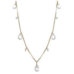 A stunning piece of everyday elegance, the Briolette Drop Necklace is another bestseller. The decadent drops of stationary gemstones look great with a casual outfit but can easily transition to a formal occasion. Handcrafted in 14k gold-fill or sterling silver Available in 18" or 32" length with a lobster claw clasp Shown in green amethyst, garnet, blue topaz, white topaz. Also available with precious stones. View our Gem Glossary Briolette Necklace, Gold Drop Necklace, Green Amethyst, Drop Necklace, Precious Gemstones, White Topaz, Casual Outfit, Blue Topaz, Precious Stones