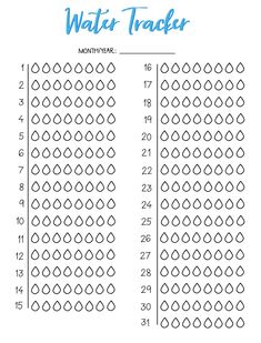 a printable worksheet for the math tracker with numbers and circles on it