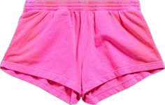 Short Shorts, Cotton Shorts, Balenciaga, Pink