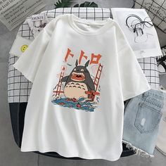 Gender:Men's,Women's; What's in the box:T shirt,T-shirt; Types:Cartoon,Anime,T-shirt,Cosplay Costume; Style:Vacation,Cartoon,Basic Essential,Fashion,Active,Christmas,Natural,Halloween,Flat,Tops,Famous Star,Pullover,Stretch,Casual,Colorful,Cosplay,Initial; Material:Polyester / Cotton Blend; Age Group:Adults'; Characters:Cosplay; Cosplay Works:Totoro; Pattern:Print; Design:Kawaii,Graphic,Harajuku; Neckline:Crew Neck; Sleeve Type:T-shirt Sleeve; Net Weight:0.15; Listing Date:05/27/2021; Production Totoro Cosplay, Studio Ghibli Shirt, Kawaii T Shirt, Famous Star, Casual Cosplay, Anime T Shirt, Boxing T Shirts, T Shirt Costumes, Miyazaki