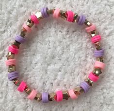 Claybead Bracelets - Etsy Flat Bead Bracelet, Pandora Bracelet Designs