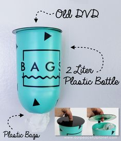 the instructions for how to make a diy wine glass with plastic cups and lids