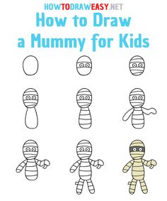 how to draw a dummy for kids with the text, how to draw a dummy for kids