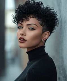 Black Short Curly Hairstyles, Colored Natural Hair For Black Women, Black Haircuts, Short Haircuts For Black Women, Haircuts For Black Women, Bob Haircut Curly