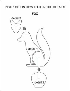 instructions for how to join the details in fox