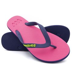 Turquoise and Magenta Twofold Flip Flops, Women's – Waves Flip Flops USA Pink Summer Flip Flops For Pool, Summer Pink Flip Flops For Pool, Summer Style Pink Flip Flops For Pool, Pink Flip Flops For Poolside And Beach Season, Casual Pink Flip Flops For Pool, Summer Pink Pool Sandals, Pink Summer Slippers For Beach Season, Adjustable Pink Flip Flops For Beach, Non-slip Pink Flip Flops For Vacation