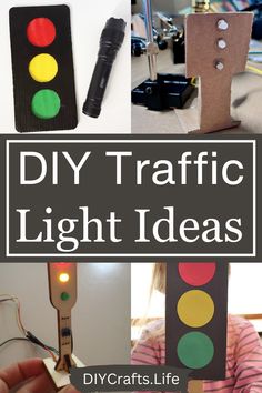 diy traffic light ideas for kids to make