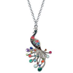 Nickel free .hypoallergenic , light weight zinc . Design inspired from peacock; safety and lead free . Enamel zinc alloy peacock necklace. Cute Peacock, Animals Jewelry, Peacock Necklace, Peacock Pendant, Jewelry Charms, Bird Pendant, Pendant For Women, Valentines Day Birthday, Enamel Charms