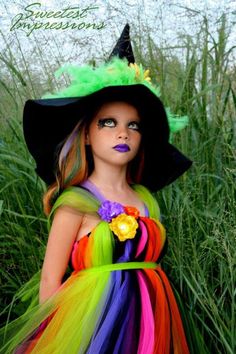 Wicked Witch Costume, Witch Tutu, Halloween Witch Costume, Tutu Dress Costumes, Halloween Infantil, Witch Costumes