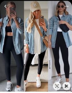 Everyday Sporty Outfits Casual, Date Night Looks Casual Summer, Casual Summer Mom Outfits 2024, Summer Field Trip Outfit Mommy, Casual Leisure Outfits, Mom Amusement Park Outfit, Sporty Mom Outfits Summer Casual, Spring Seattle Outfits, Spring Amusement Park Outfit