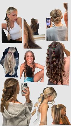 School Hair, Blonde Hair Inspiration, School Hairstyles, Back To School Hairstyles, Hairstyles For School, Hair Inspo, Hair Inspiration, Blonde Hair, Blonde