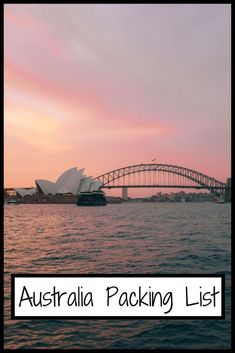 What to Pack for a Trip to Australia Australia Packing List Summer, Packing List Australia, What To Wear In Australia, Sydney Australia Travel, Sidney Australia, Trip To Australia, Pack For A Trip, Australia Backpacking